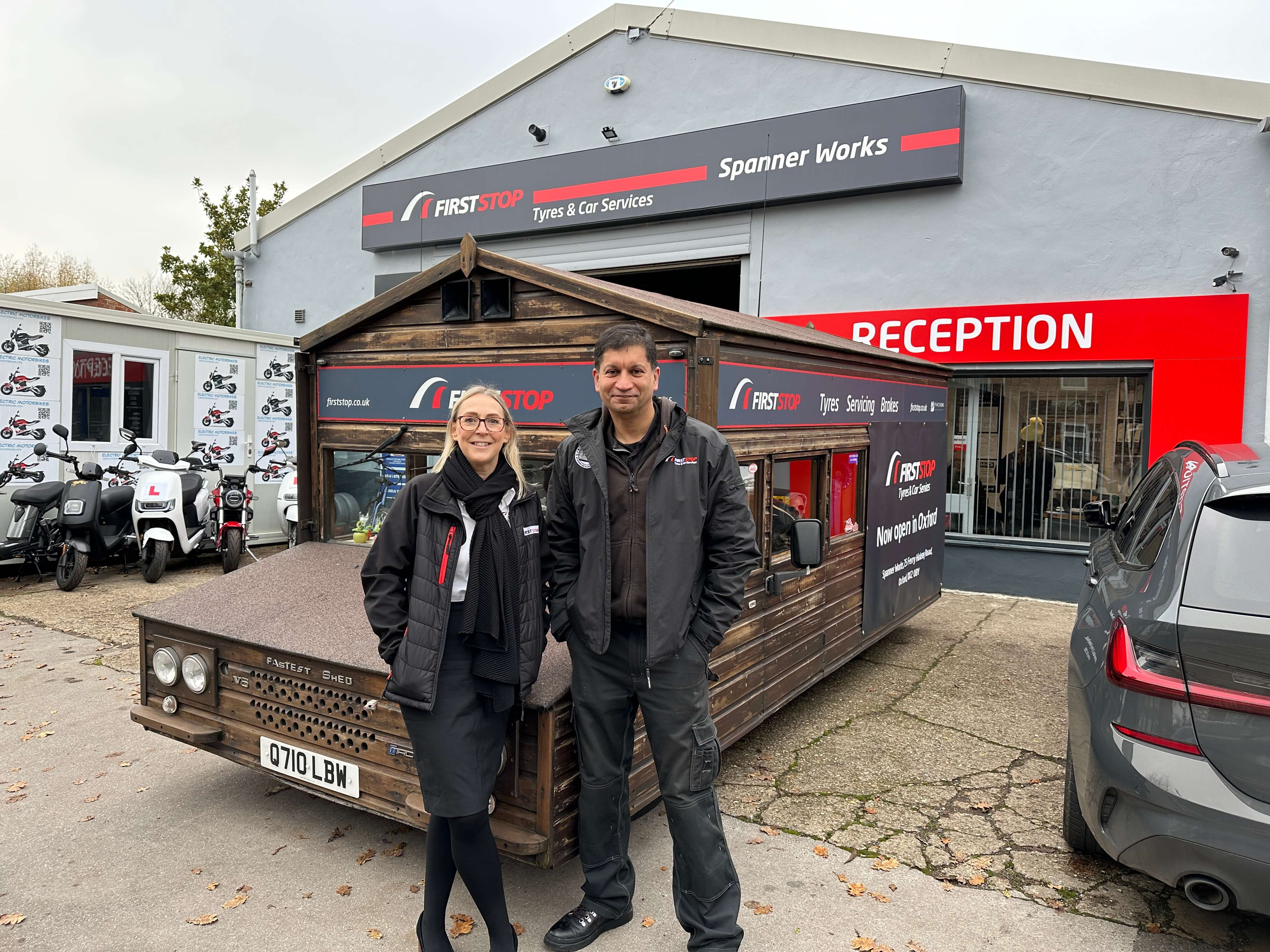Open Day First Stop Spanner Works Oxford Fastest Shed