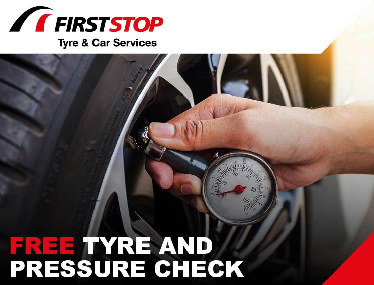 Free tyre and pressure check